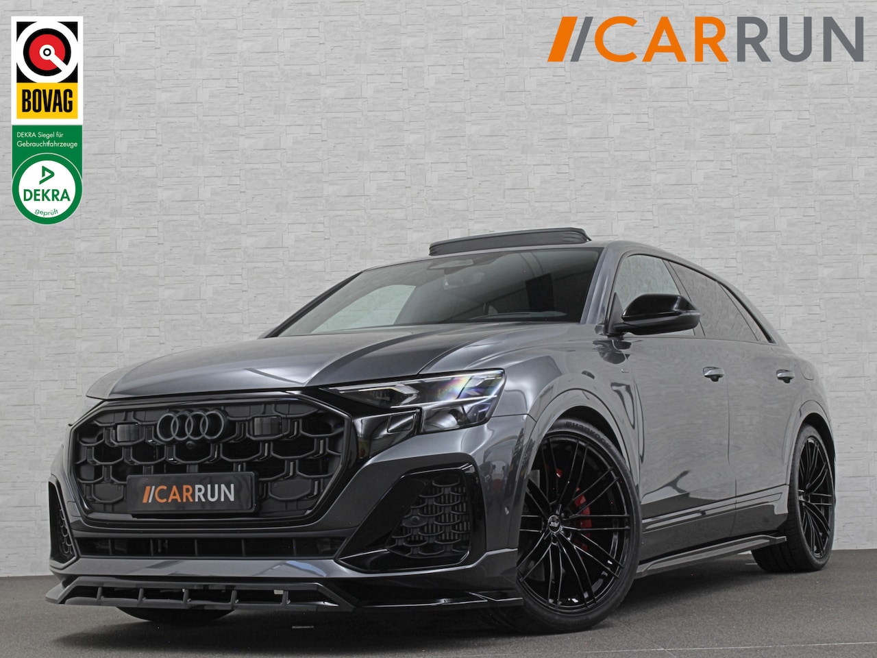 Audi Q8 - 60e Competition 490pk | 4WS | Massage | Carbon | Ventilatie | Valcona Leder+ Pakket | B&O - AutoWereld.nl