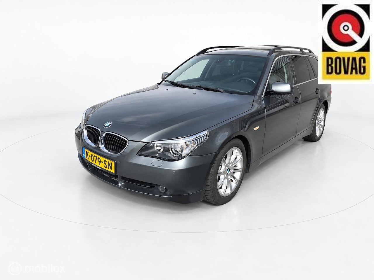 BMW 5-serie Touring - 525i PANO/CRUISE/LEDER/LMV/M-SPORT/APK!! - AutoWereld.nl