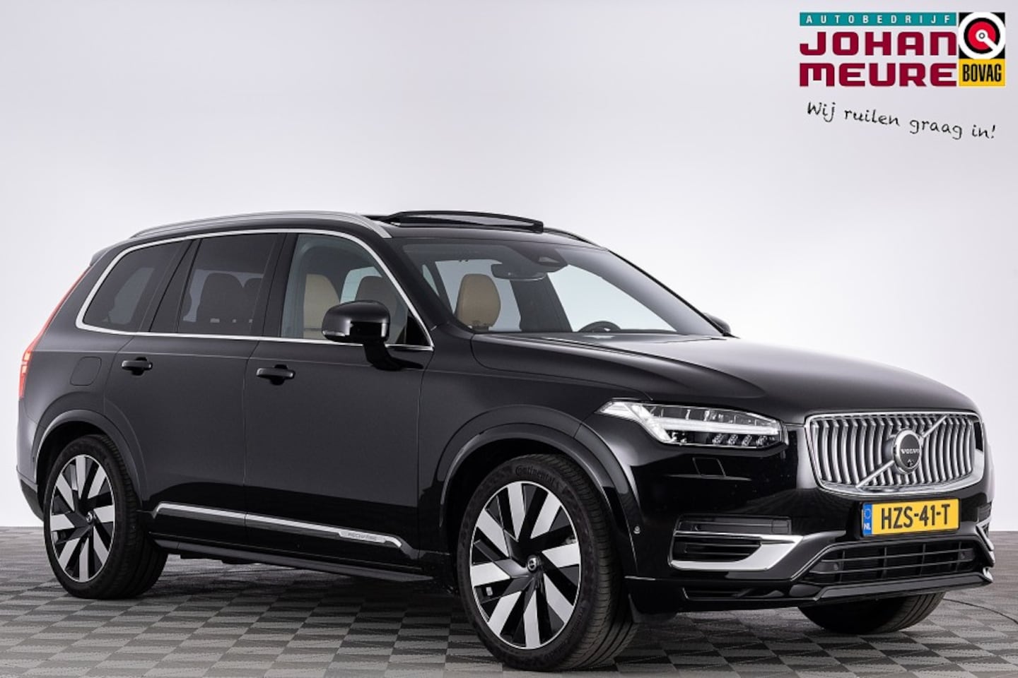 Volvo XC90 - 2.0 T8 Recharge AWD Ultra Bright | B&W | LUCHTVERING | NAPPA LEDER | Long Range - AutoWereld.nl