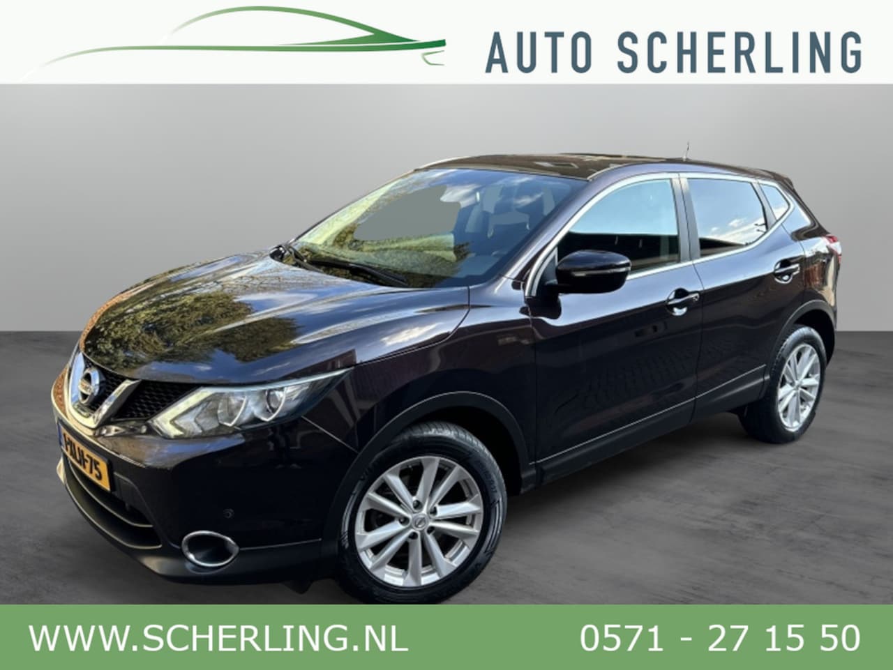 Nissan Qashqai - 1.2 Navi, Panoramadak, Camera, Keyless - AutoWereld.nl