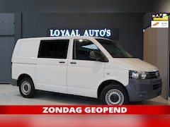 Volkswagen Transporter - 2.0 TDI L1H1 DC Budgetline | AIRCO | CRUISE | TREKHAAK | NAP | APK