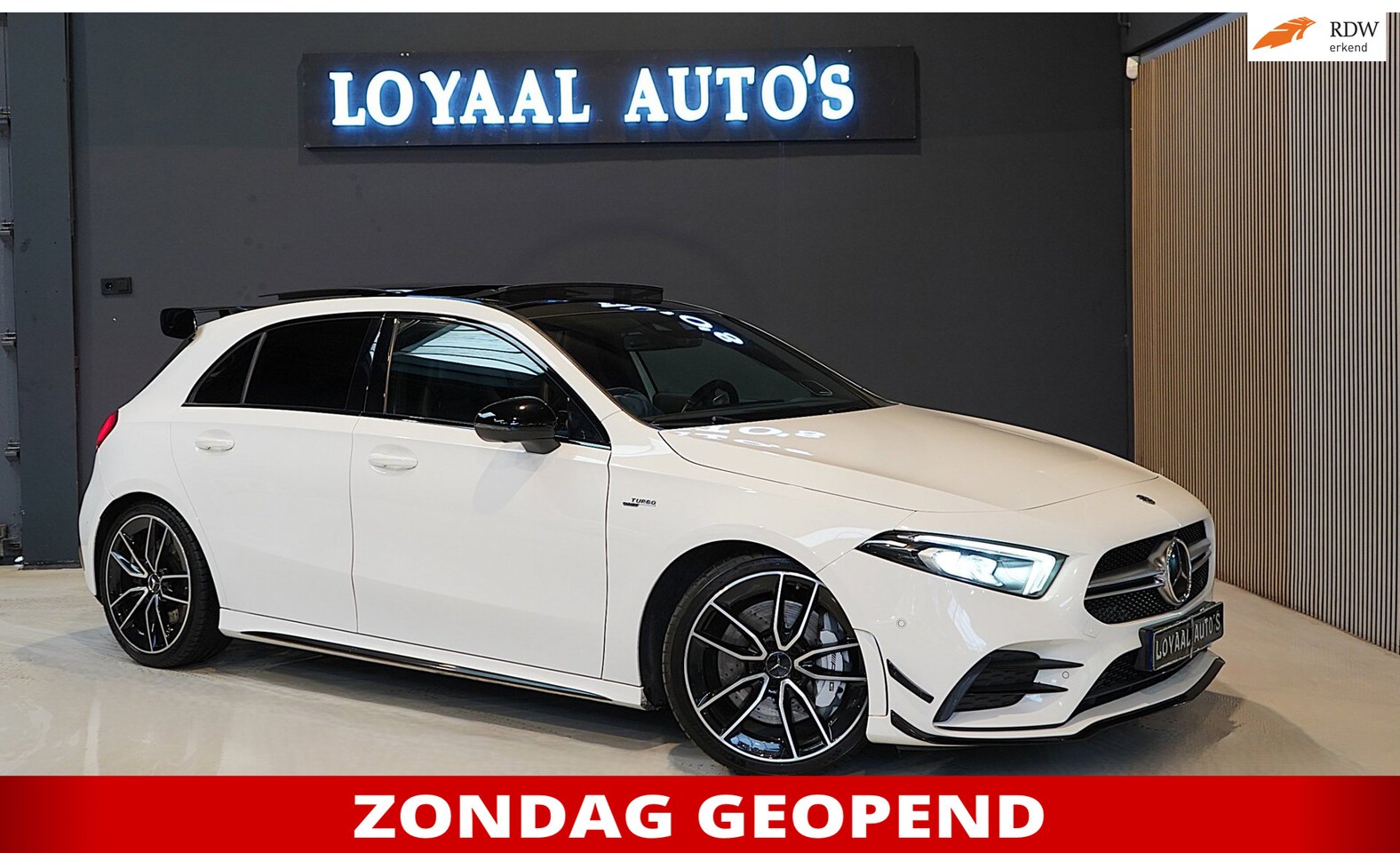 Mercedes-Benz A-klasse - AMG 35 4MATIC Edition 1 | AERO PAKKET | PANO | STOELVERW. | 360 CAMERA | MEMORY | APK. - AutoWereld.nl
