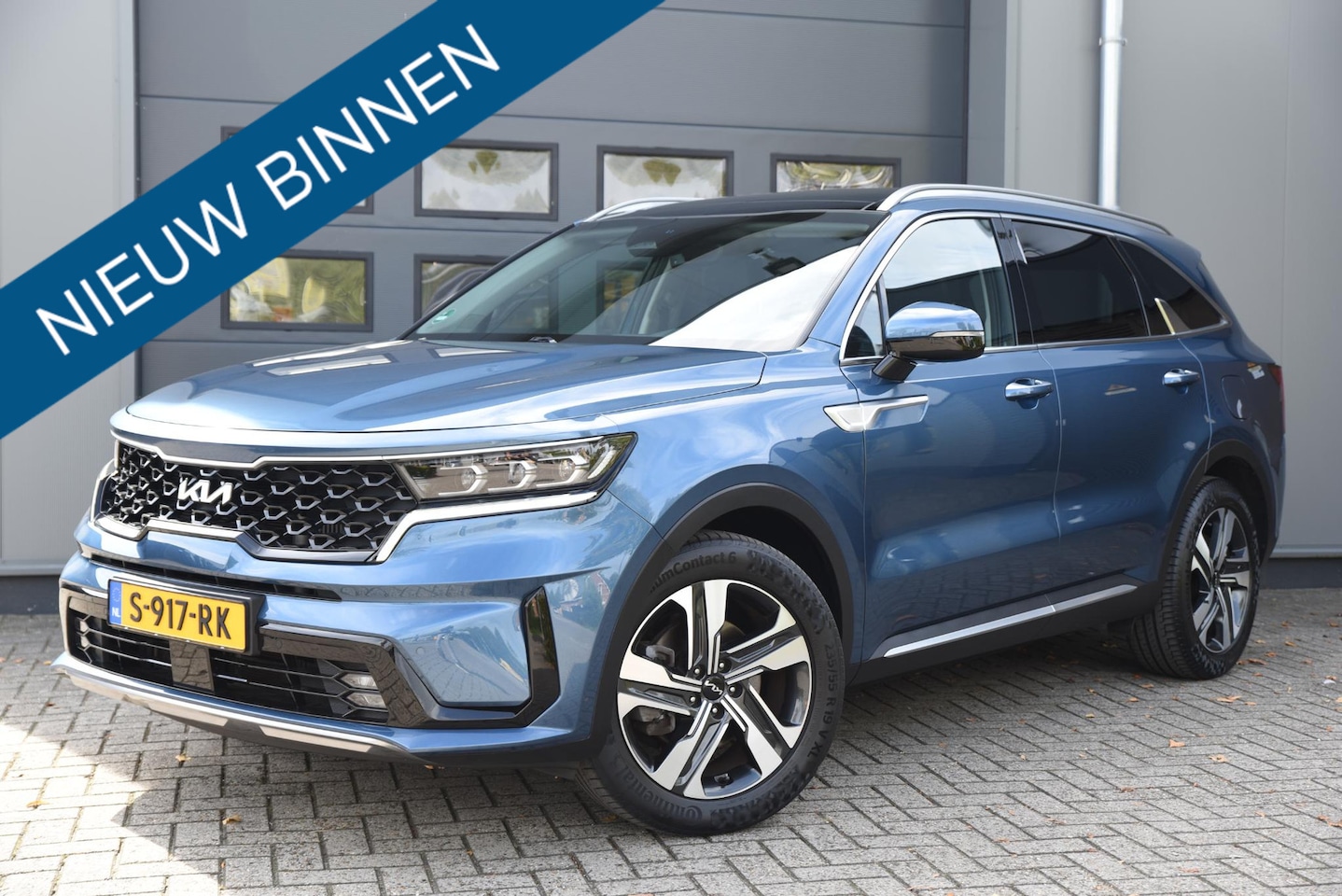 Kia Sorento - 1.6 T-GDi Hybrid 2WD DynamicPlusLine 7p. 1.6 T-GDI Hybrid 2WD DynamicPlusLine 7p. NL Auto - PANO - AutoWereld.nl