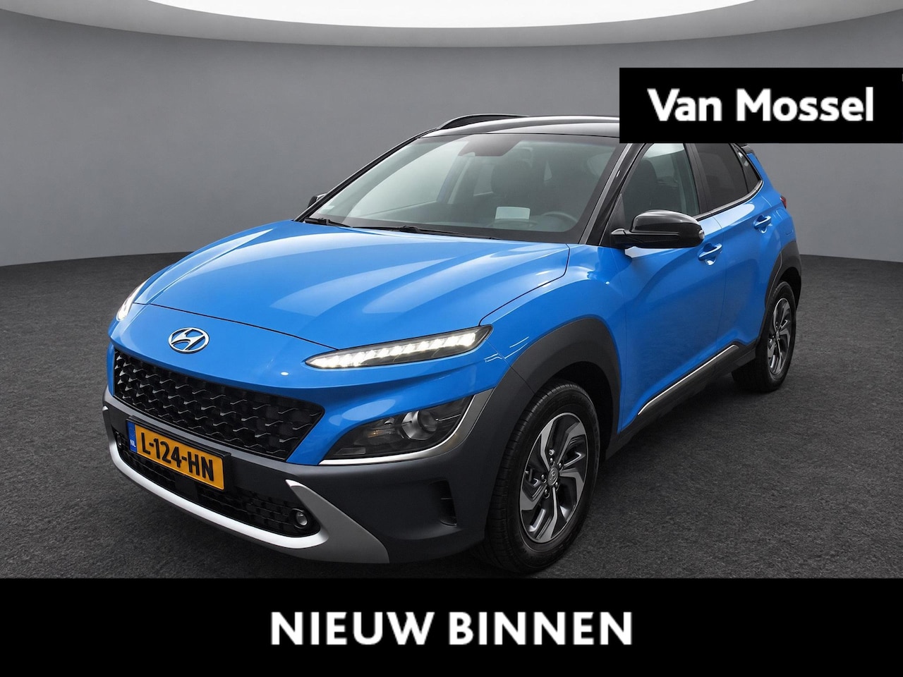 Hyundai Kona - 1.6 GDI HEV Fashion | 1e eigenaar | Volledig dealer onderhouden | Navigatie | Cruise Contr - AutoWereld.nl