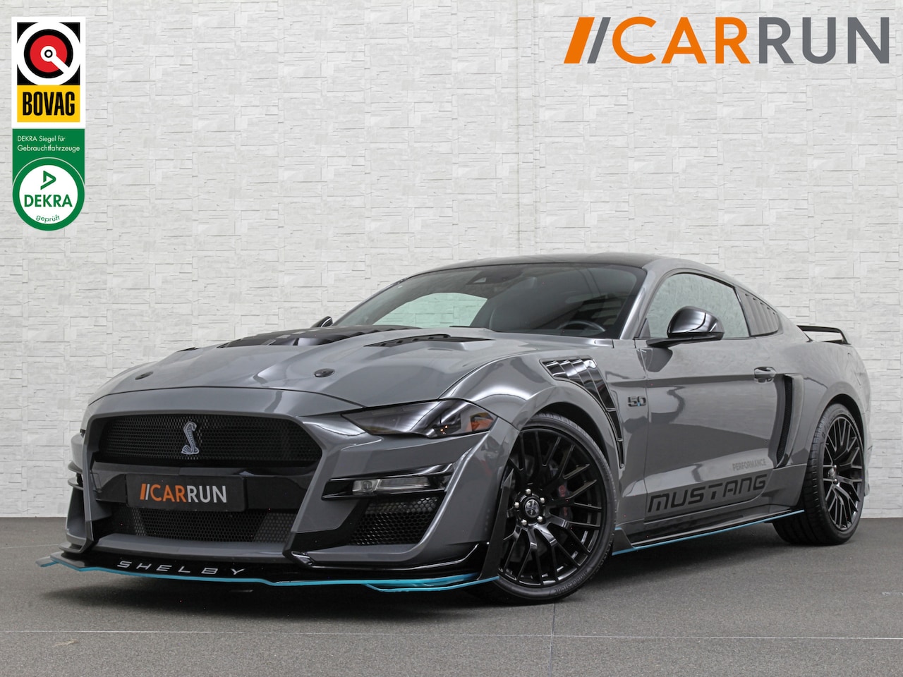 Ford Mustang - V8 Shelby GT 500 Replica | 450pk | Brembo | EU Auto | ACC | Stoelventilatie | Ex BPM | Pri - AutoWereld.nl