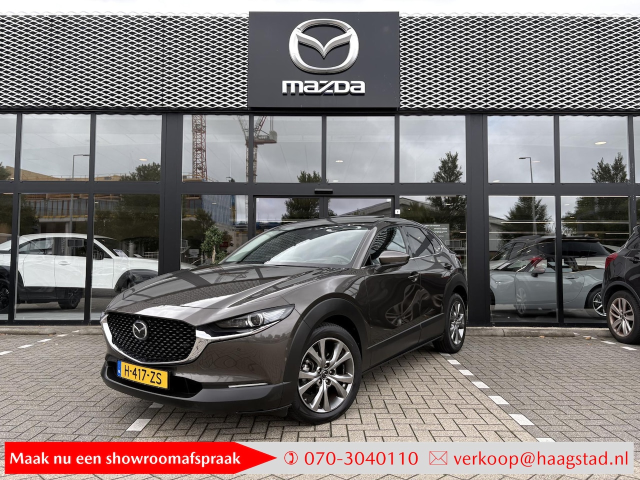 Mazda CX-30 - 2.0 e-SkyActiv-X M Hybrid Luxury 1e Eigenaar / Dealer Onderhouden / Sunroof pack - AutoWereld.nl