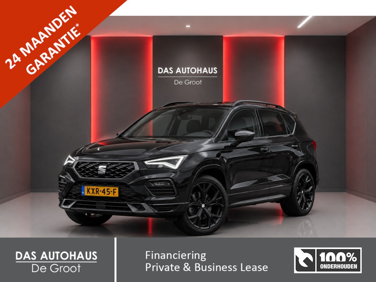SEAT Ateca - 1.5 TSI 150pk DSG FR Black Edition | Pano | Beats Audio | Navi - AutoWereld.nl