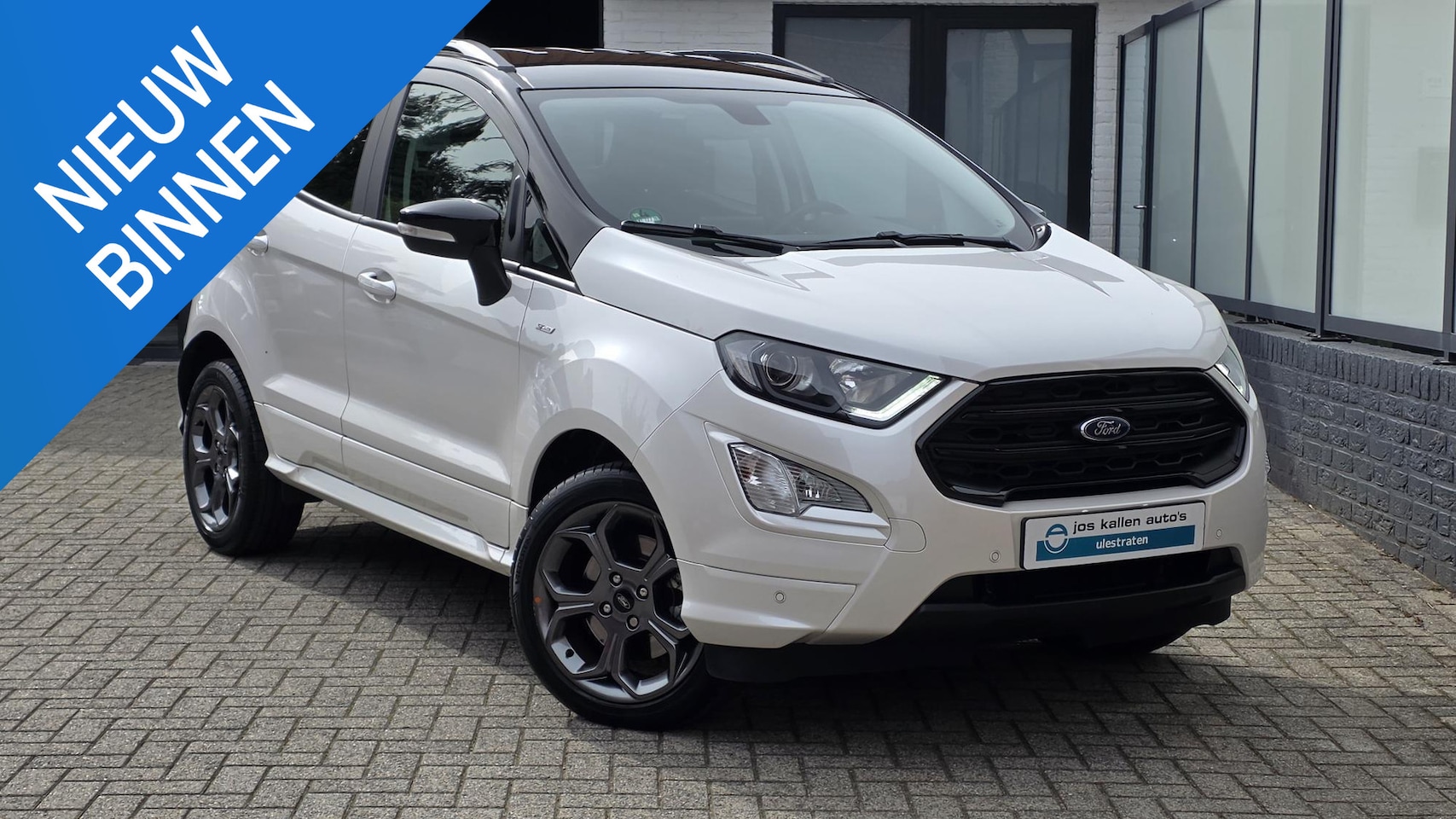 Ford EcoSport - 1.0 EcoBoost ST-Line Black Navi, PDC, Camera, Bi-Tone, Topstaat! - AutoWereld.nl