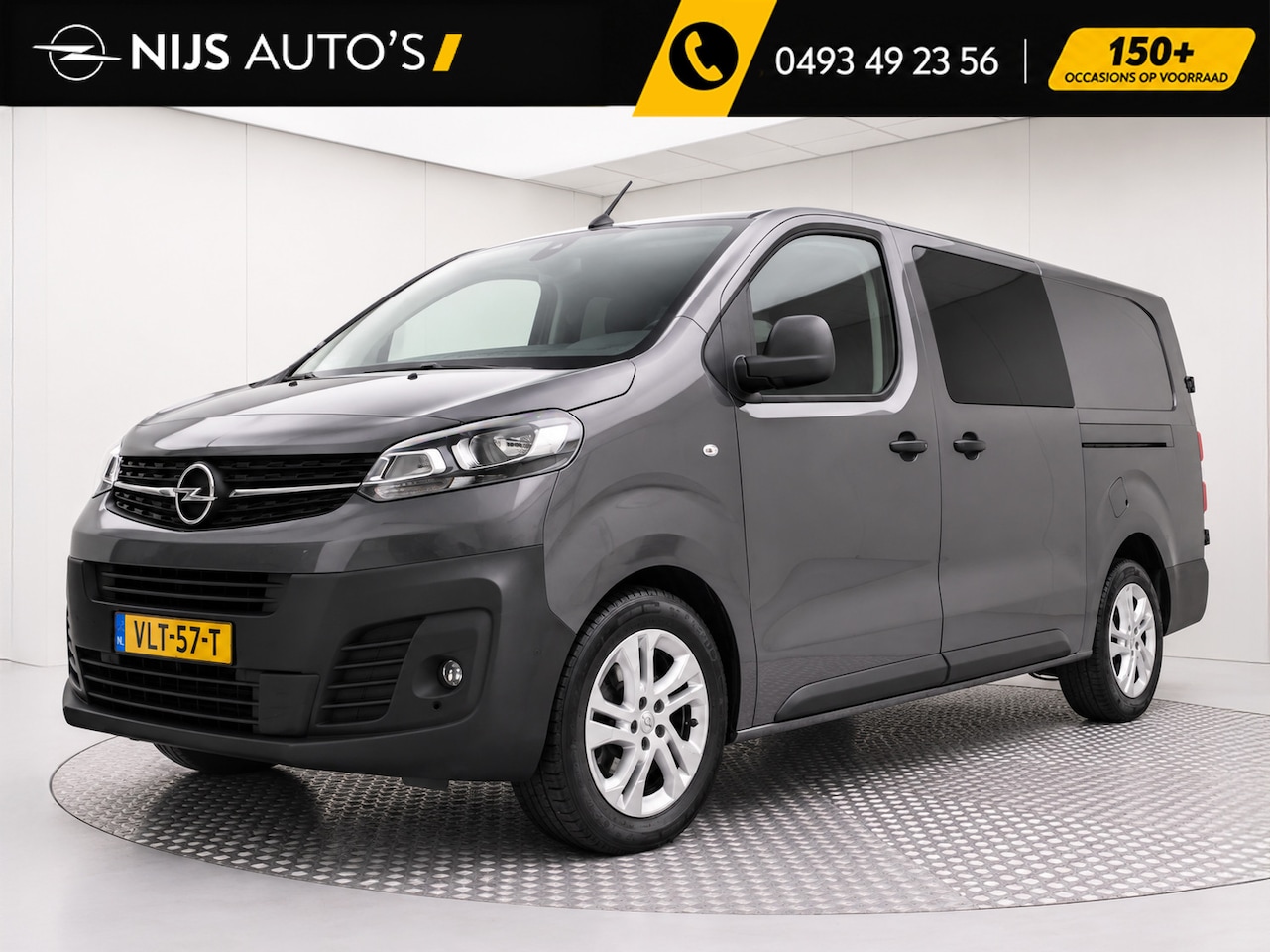 Opel Vivaro - 2.0 CDTI L3H1 DC Edition | Automaat | Trekhaak Afneembaar | Navi | Carplay | Airco | Camer - AutoWereld.nl