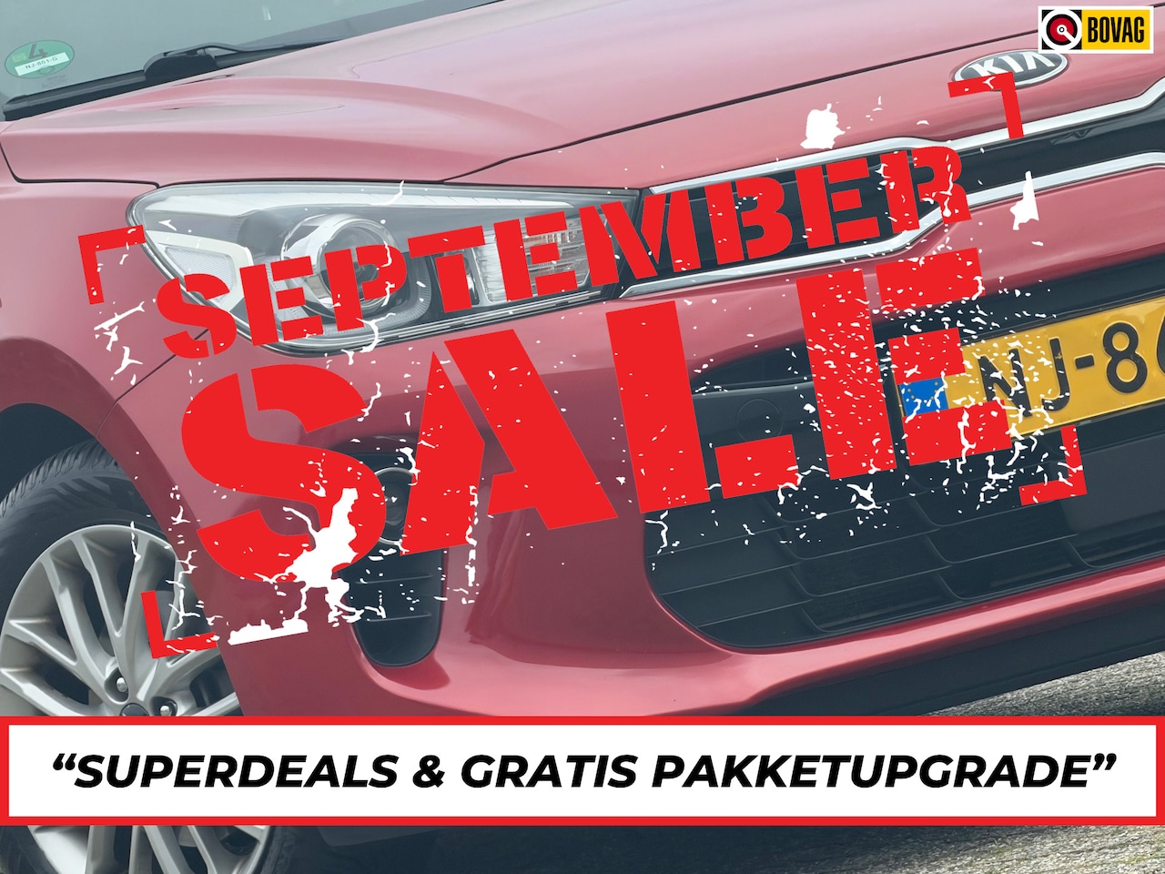 Kia Rio - 1.0 TGDI First Edition - Fiery Red Metallic - Carplay/Camera/Cruise - AutoWereld.nl
