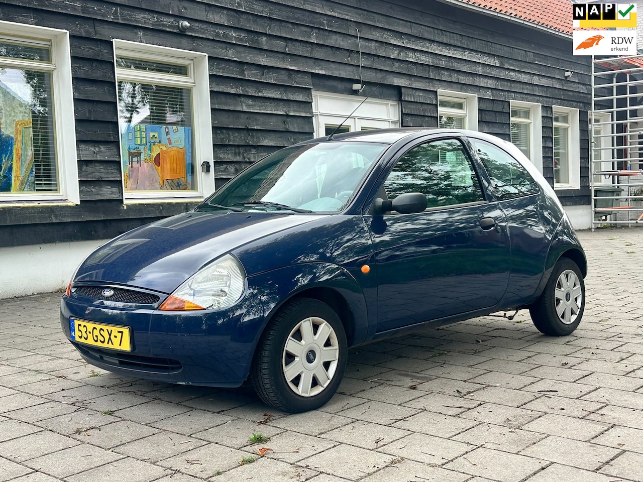 Ford Ka - 1.3 Cool & Sound Airco*15-04-2027 APK*NAP*Elektrische ramen*Stuurbekrachtiging* - AutoWereld.nl