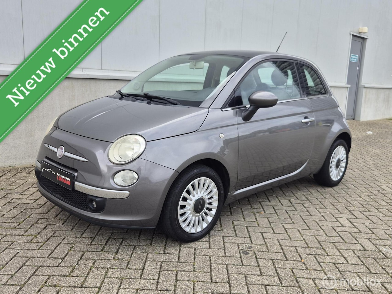 Fiat 500 - 1.2 Lounge Panoramadak Apk 12-27 Airco - AutoWereld.nl