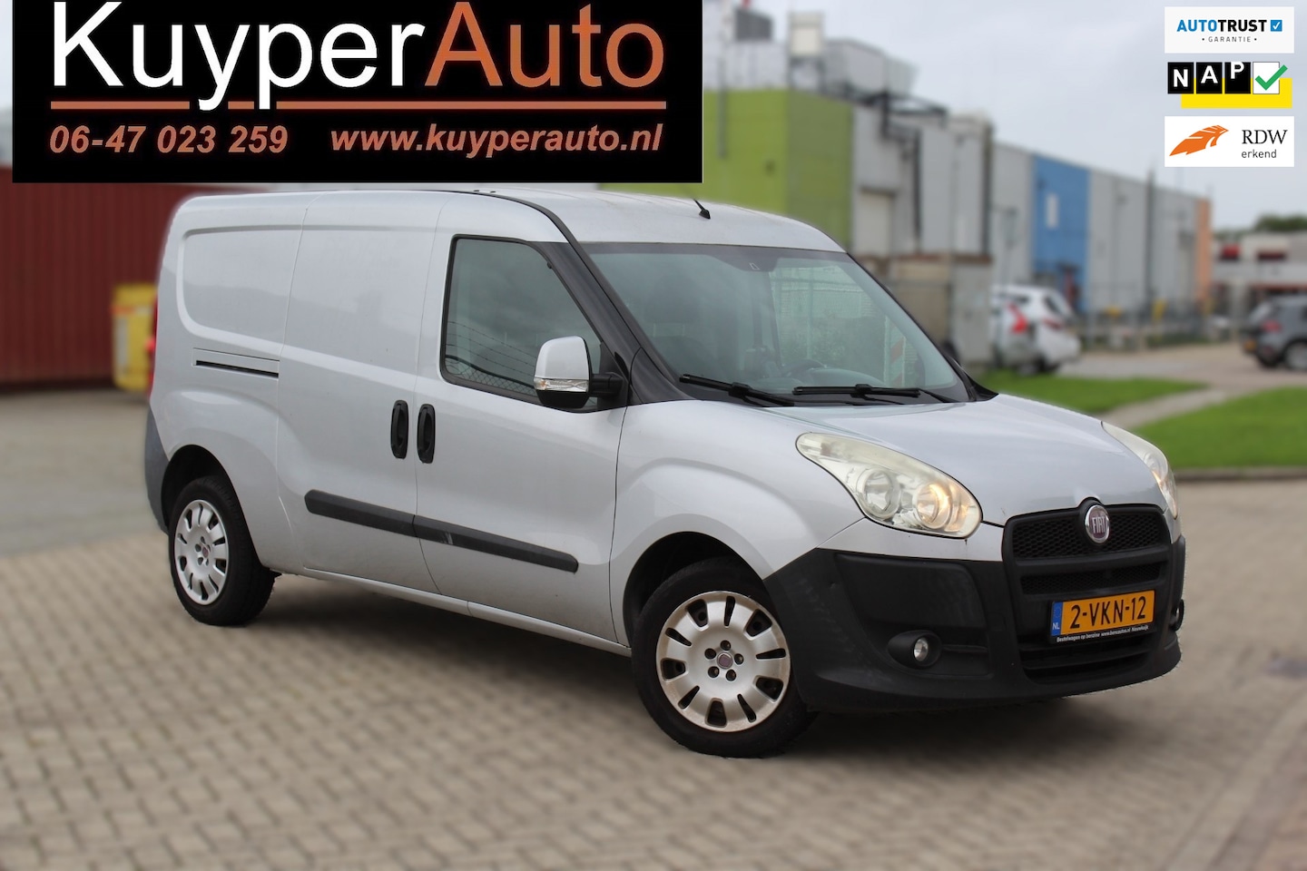 Fiat Doblò Cargo - 1.4 SX Maxi airco nap parkeersensoren marge - AutoWereld.nl