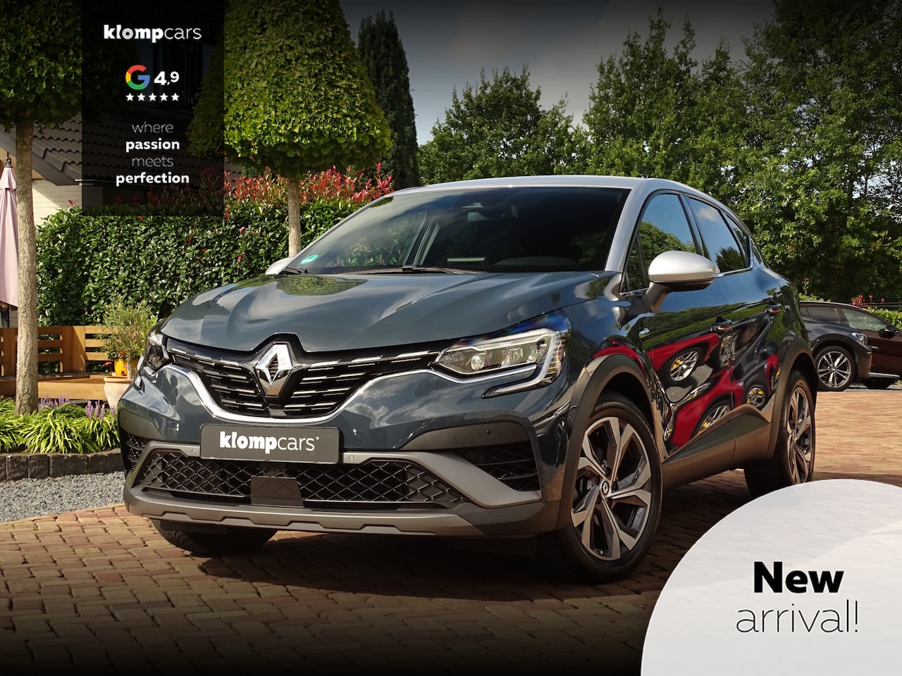 Renault Captur - 1.6 E-Tech Plug-in Hybrid 160 R.S. Line 1e EIG. | Marine Fumée Kleur Uniek!! | Trekhaak! - AutoWereld.nl