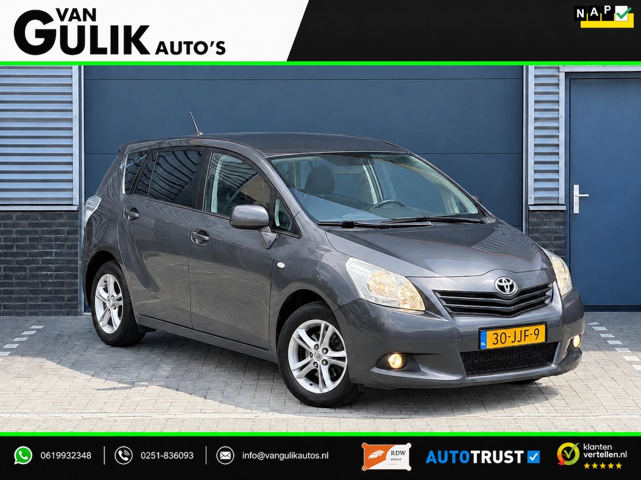 Toyota Verso - 1.8 VVT-i Aspiration 7p. | Airco | Cruise control | - AutoWereld.nl