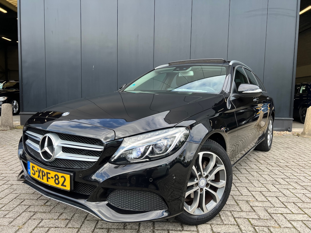 Mercedes-Benz C-klasse Estate - 180 Aut/Panodak/Leer/Navi/OrgNl! - AutoWereld.nl