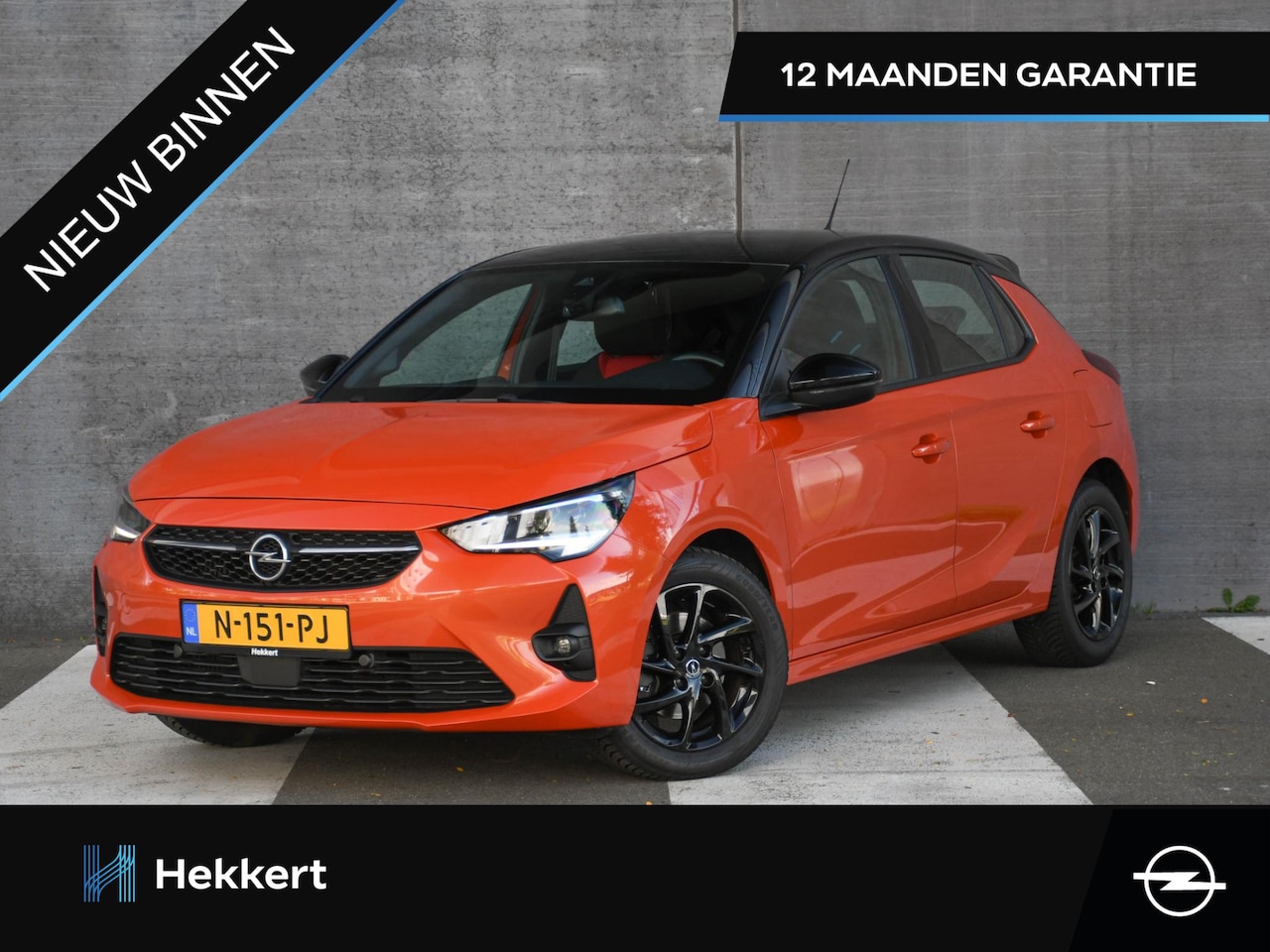 Opel Corsa - GS Line 1.2 100pk Automaat NAVI | CRUISE.C | KEYLESS | 16''LM | CLIMA | APPLE-CARPLAY - AutoWereld.nl