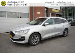 Ford Focus Wagon - 1.0 ECOBOOST HYBRID 155PK TITANIUM *NL AUTO* 1500KG TREKGEWICHT DEALER ONDERHOUDEN NAVIGAT