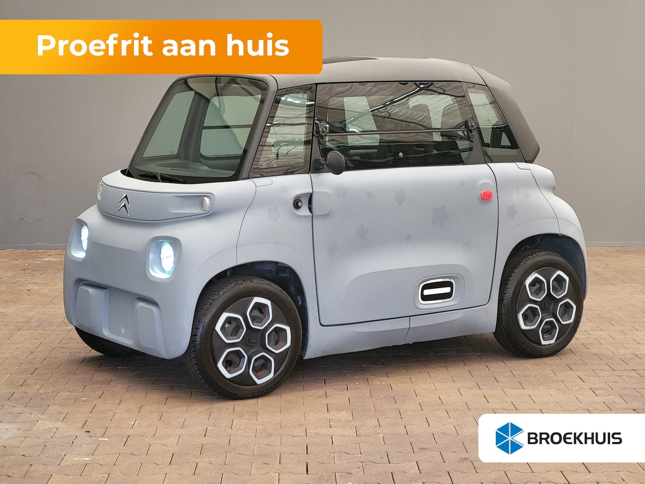 Citroën Ami - Brommobiel AMI Glazen Panorama Dak | Klapramen | LED | Lederen Bekleding | Kunstlederen be - AutoWereld.nl