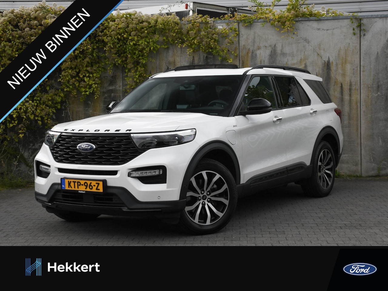 Ford Explorer - ST-Line 3.0 V6 EcoBoost PHEV 457pk Automaat 7-Pers. | PANO | DODE HOEK | 360° CAM. | ADAPT - AutoWereld.nl