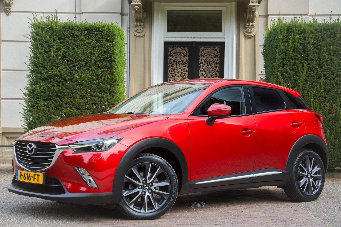 Mazda CX-3 - 2.0 SkyActiv-G 120 GT-M TREKHAAK | CAMERA | LEDER | HEAD UP | 2E EIGN - AutoWereld.nl