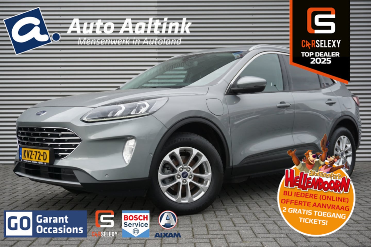 Ford Kuga - 225PK PHEV Titanium AUTOM. | WINTERPACK | HUD | EL. TREKHAAK - AutoWereld.nl