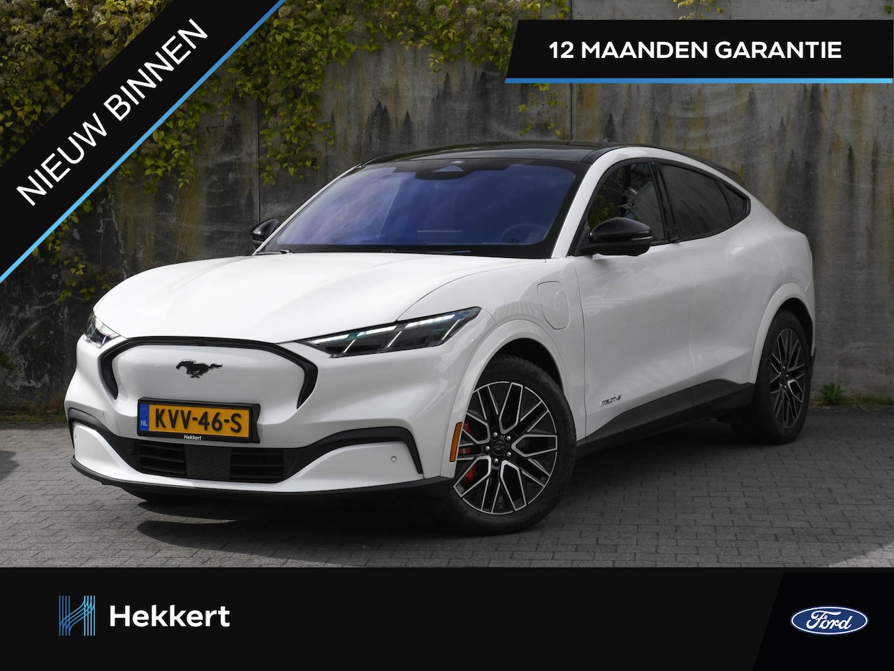 Ford Mustang Mach-E - Premium Extended Range RWD 88kWh 276pk Automaat PANO | B&O | 19''LM | ADAPT. CC | DODE HOE - AutoWereld.nl