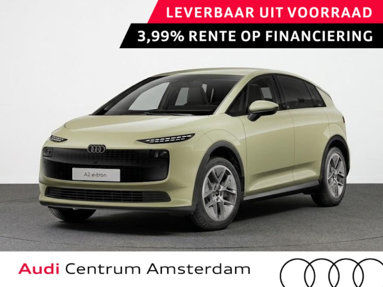 Audi A2 e-tron - Advanced edition 140 kW / 190 PK | Techniekpakket | Trekhaak, elektr. wegklapbaar | Opberg - AutoWereld.nl