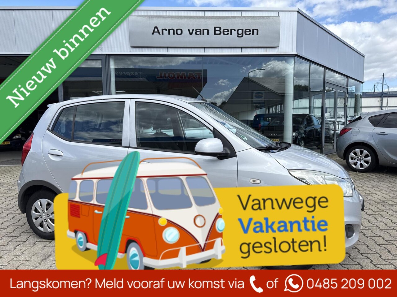 Hyundai i10 - 1.1 i-Drive Cool 1.1 i-Drive Cool, airco, trekhaak, nette auto, de auto heeft aantoonbaar 38.000 kilometer - AutoWereld.nl