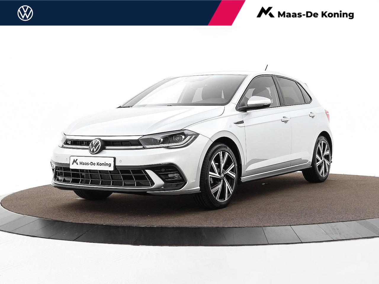 Volkswagen Polo - 1.0 TSI 95pk DSG R-Line · Camera · Matrix LED · ACC · Stoelverwarming · Apple/Android Car - AutoWereld.nl
