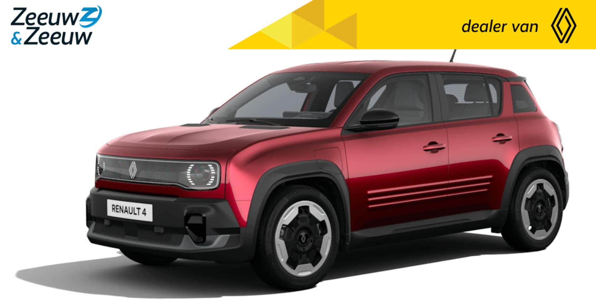 Renault 4 - Evolution Urban Range | Profiteer nu van €1.800,- Zeeuw & Zeeuw voorraadkorting | NU met G - AutoWereld.nl