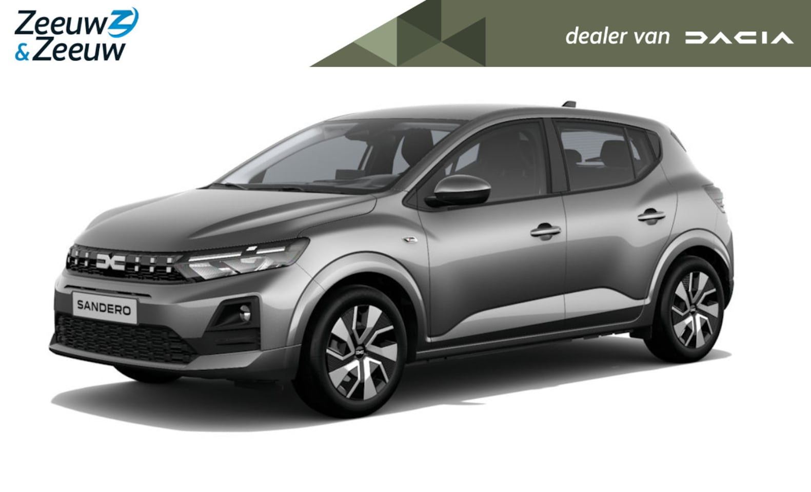Dacia Sandero - 1.8L Full Hybrid 155pk Expression | NU te bestellen bij Zeeuw & Zeeuw | De zuinige, kracht - AutoWereld.nl