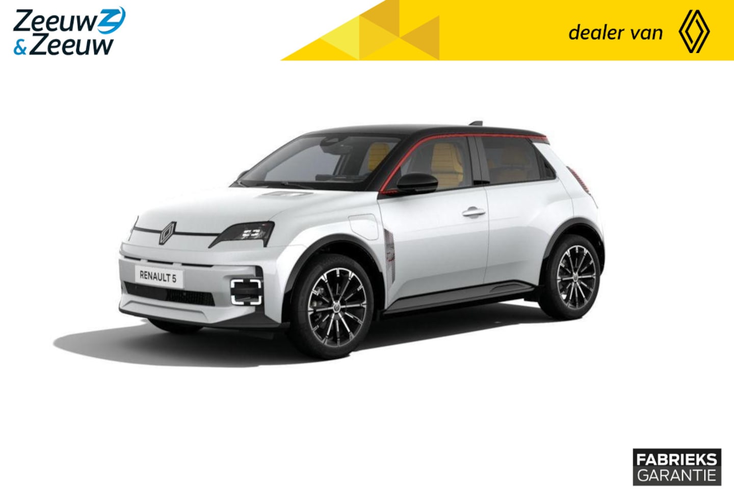 Renault 5 - (Z&Z Renault Private Lease actie vanaf €486,-) urban range iconic cinq 40 kWh | Auto van h - AutoWereld.nl