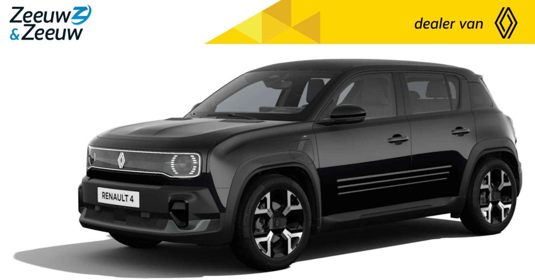 Renault 4 - comfort range techno canvas dak 52 kWh | Profiteer nu van €1.800,- Zeeuw & Zeeuw voorraadk - AutoWereld.nl