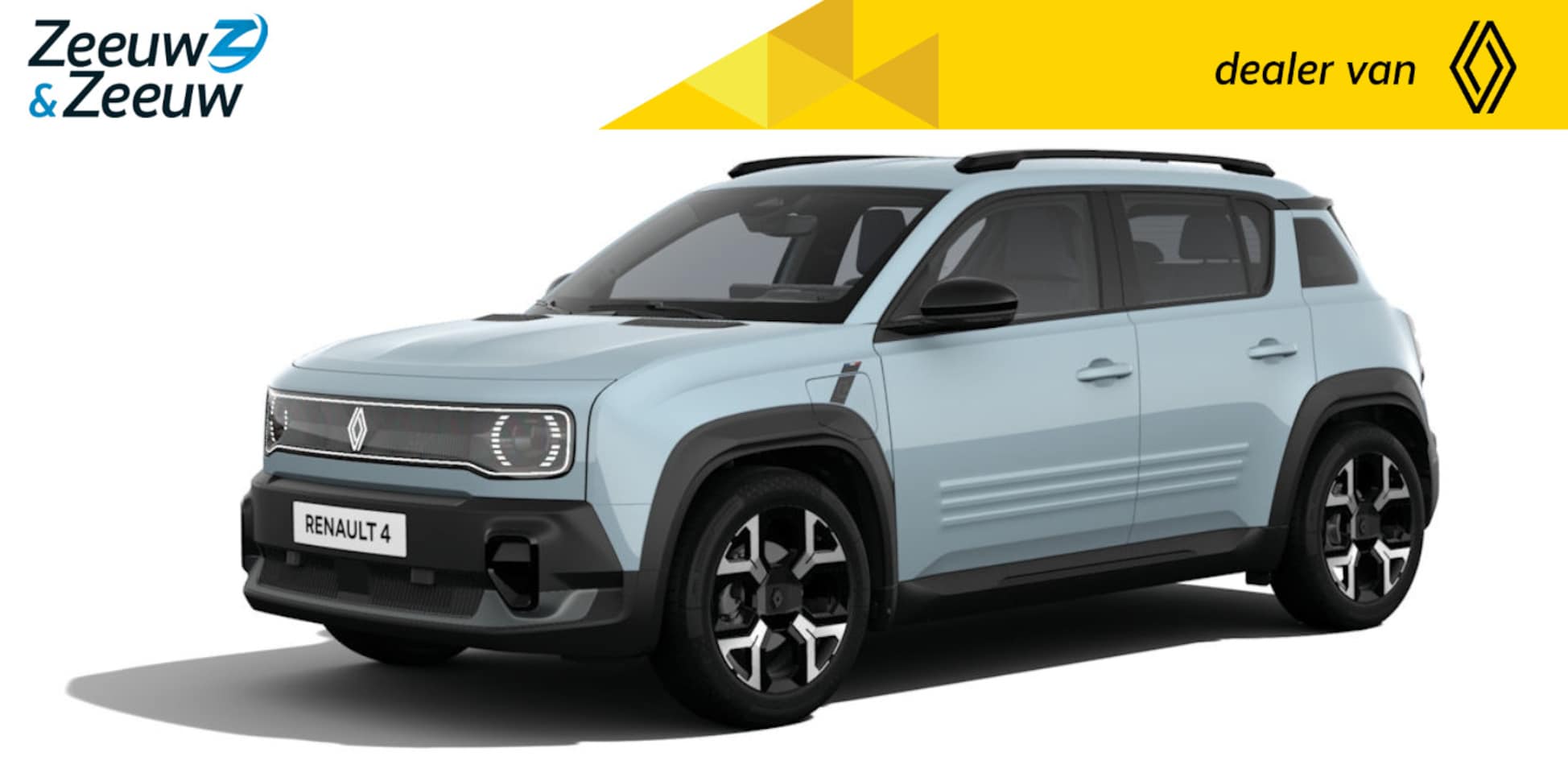Renault 4 - Techno comfort range | Profiteer nu van €1.800,- Zeeuw & Zeeuw voorraadkorting | NU met GR - AutoWereld.nl