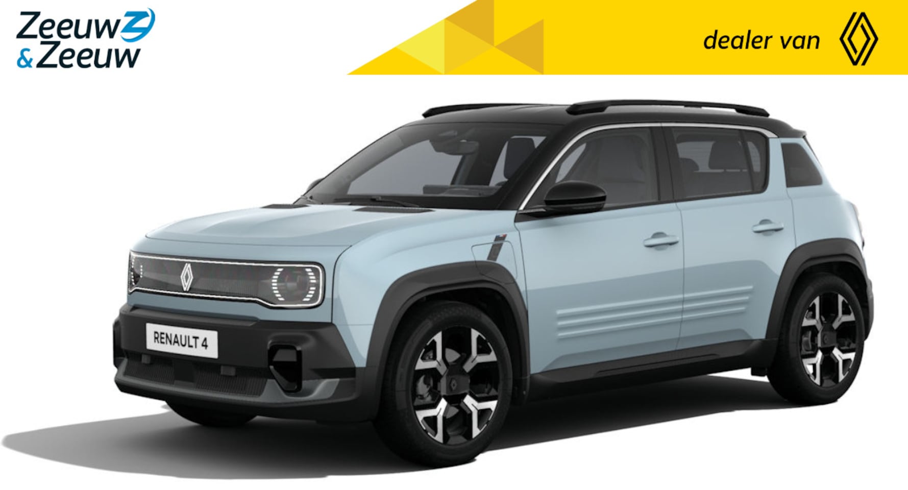 Renault 4 - Techno comfort range | Profiteer nu van €1.800,- Zeeuw & Zeeuw voorraadkorting | NU met GR - AutoWereld.nl