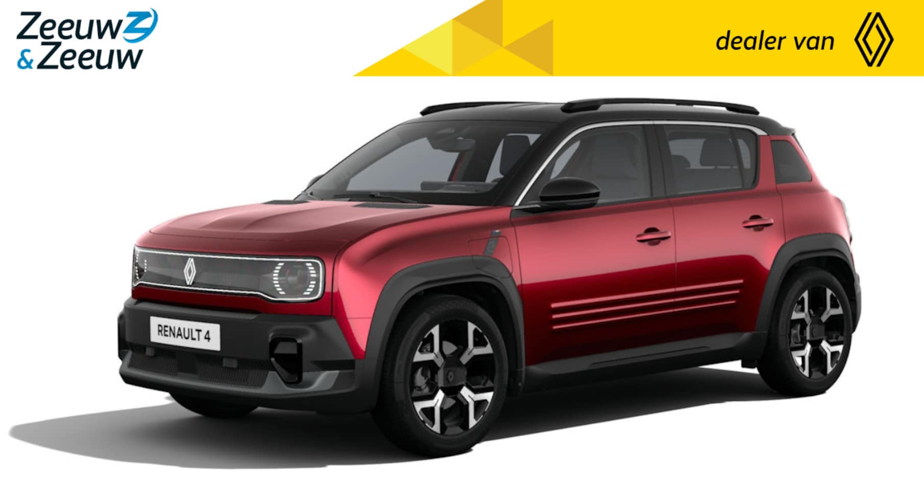 Renault 4 - Techno comfort range | Profiteer nu van €1.800,- Zeeuw & Zeeuw voorraadkorting | NU met GR - AutoWereld.nl