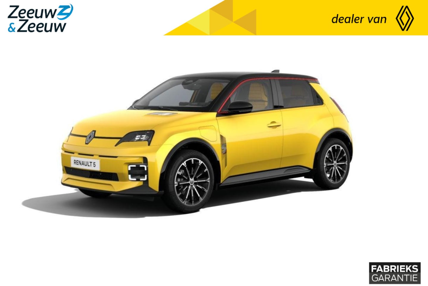 Renault 5 - (Z&Z Renault Private Lease actie vanaf € 486,-) urban range iconic cinq 40 kWh | Auto van - AutoWereld.nl