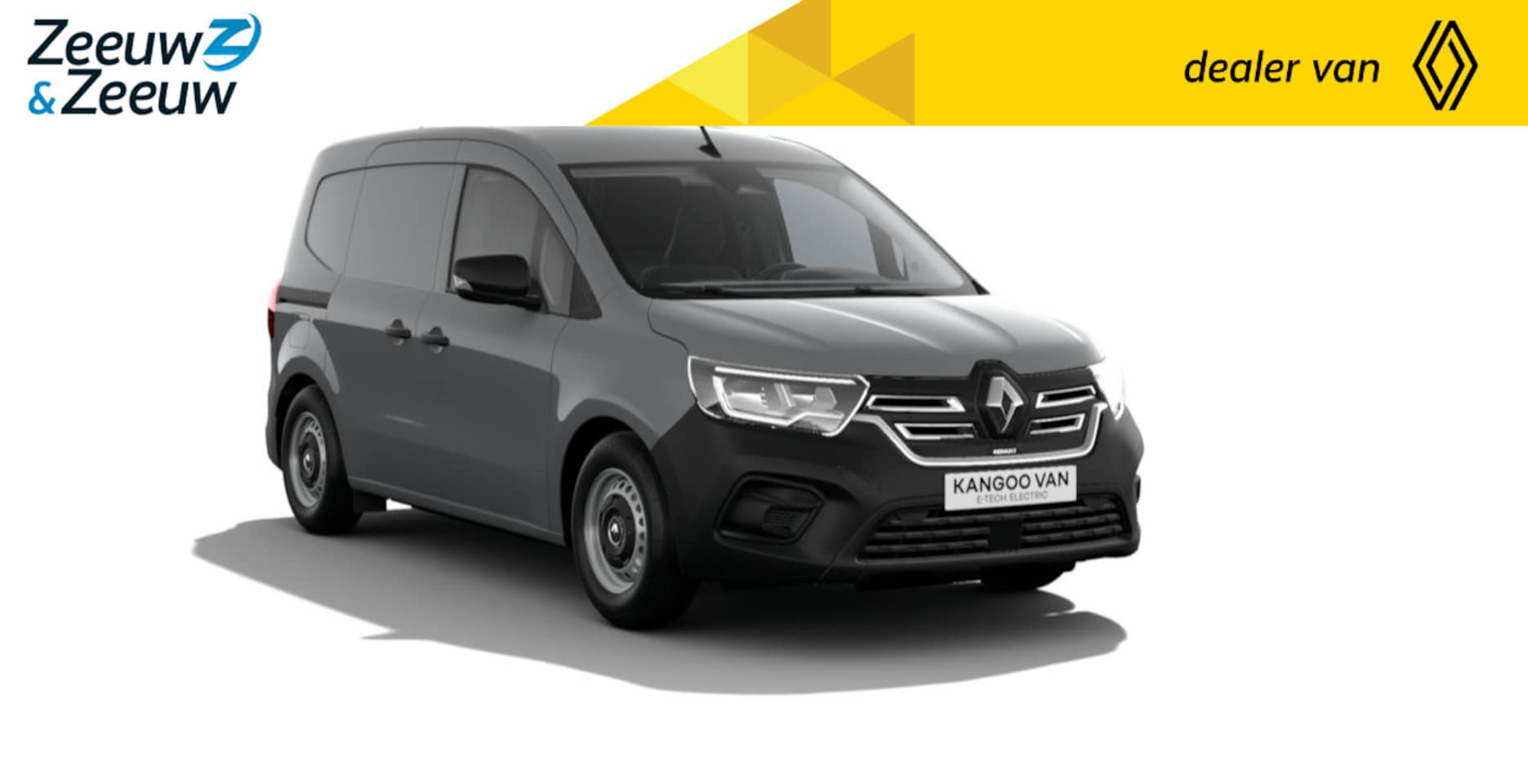 Renault Kangoo E-Tech - Advance 22 kW 44 kWh Renault Kangoo E-Tech Advance 22 kW Nu uit voorraad leverbaar met maa - AutoWereld.nl