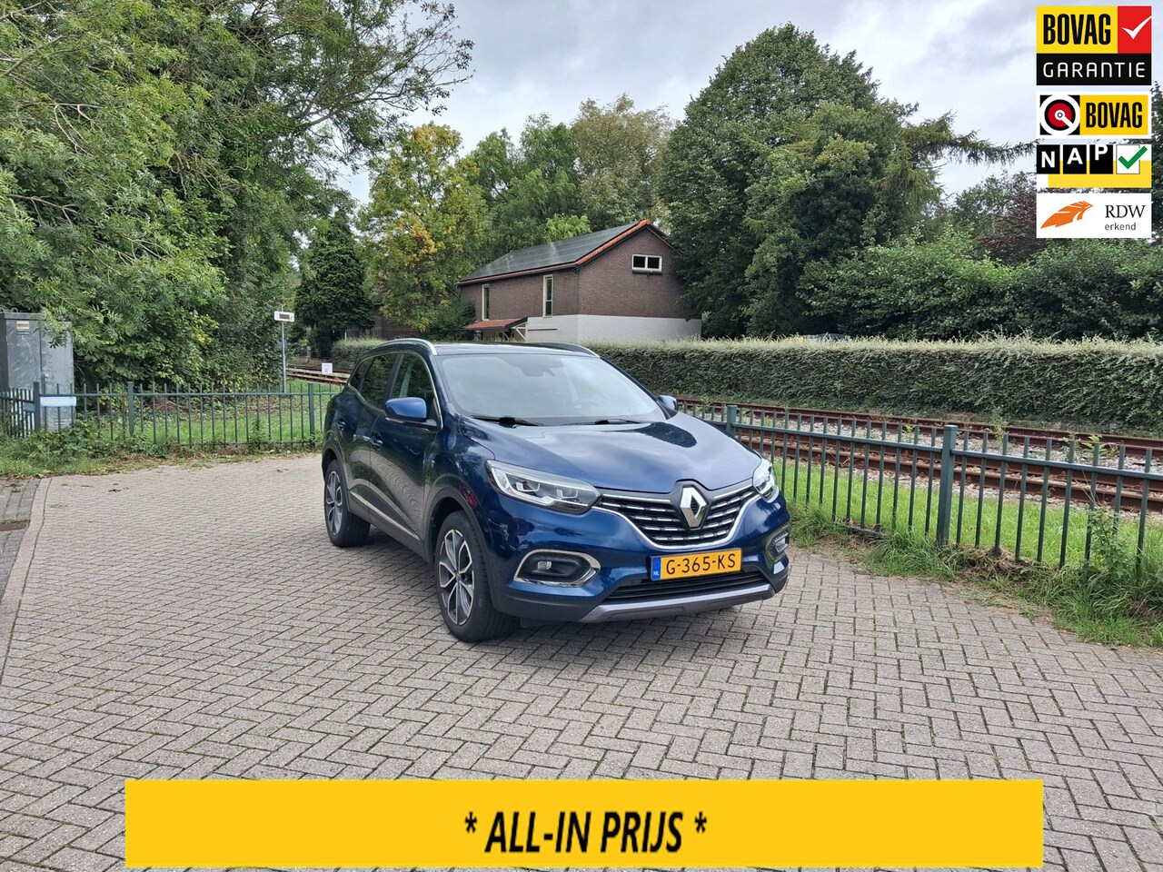 Renault Kadjar - 1.3 TCe Intens navi pdc camera trekhaak 28000km 1e eig. ALLINPRIJS - AutoWereld.nl