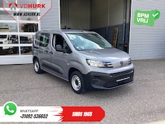 Peugeot Partner - 1.5 HDI 100 pk Dealer Onderhouden/ 3Pers./ Carplay/ Cruise/ Airco/ Camera/ PDC
