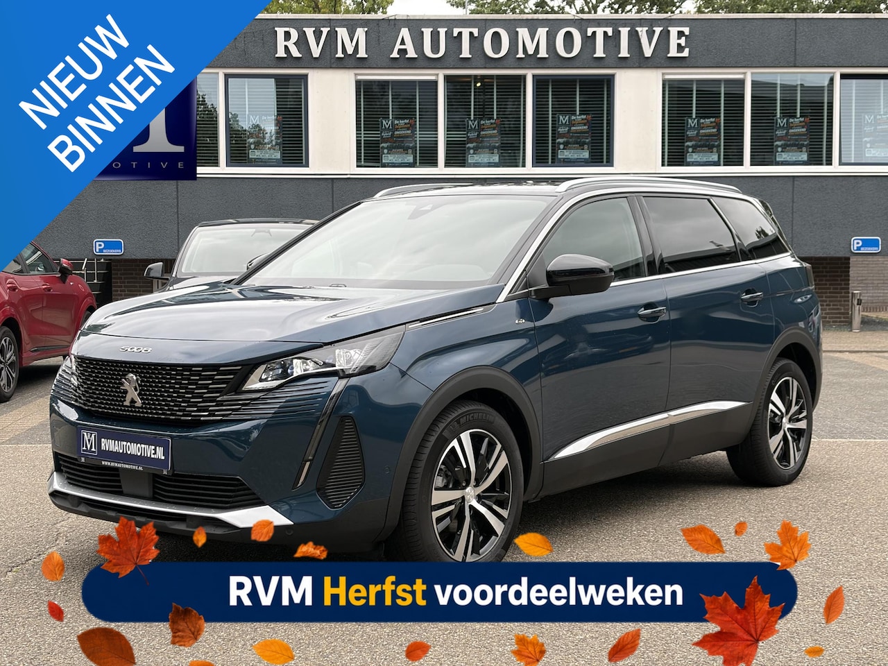 Peugeot 5008 - 1.2 GT HYBRID E-DCS6 7 PERSOONS| VAN:33.900,- VOOR:29.877,- UW HERFSTVOORDEEL:4.023,-| ADA - AutoWereld.nl