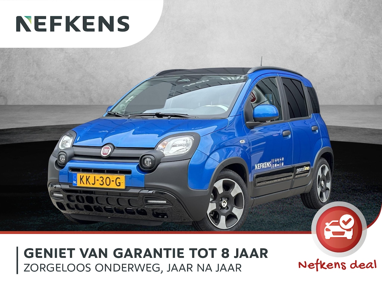 Fiat Pandina - 1.0 Hybrid Cross | AppleCarPlay/Android | Parkeersensoren | Airco | Cruise control - AutoWereld.nl