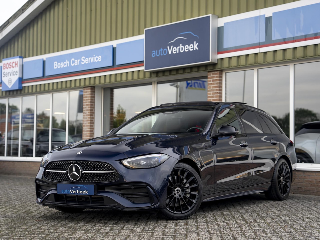 Mercedes-Benz C-klasse Estate - 200 Launch Edition AMG Line | Premium Plus | Digital LED | Trekhaak afn. | Winterset LMV - AutoWereld.nl