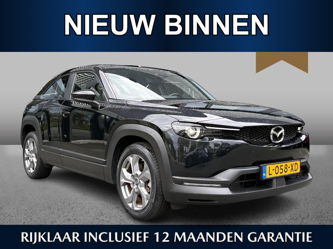 Mazda MX-30 - e-SkyActiv 145 Comfort 36 kWh HUD | Adaptive Cruise Control | Stoel/Stuurverw. | Dealer on - AutoWereld.nl