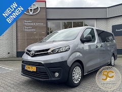 Toyota ProAce Electric Verso - LONG DYNAMIC 75KWH GRUAU ROLSTOELAUTO VERLAAGD-INBOUW-OPRIJPLAAT 2x SCHUIFDEUR CRUISE AIRC