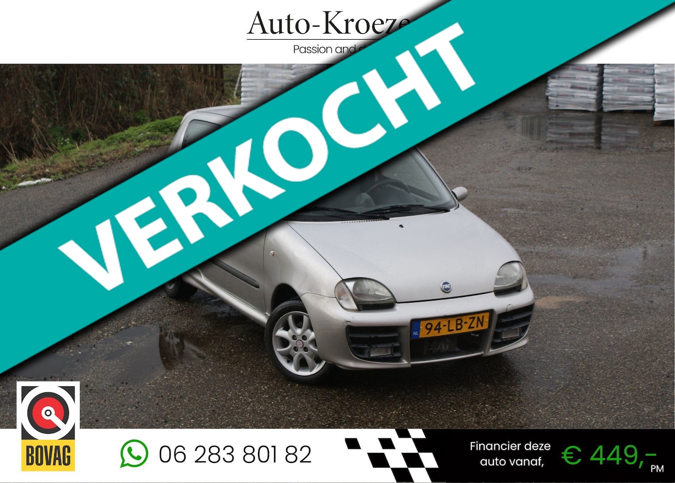 Fiat Seicento - 1.1 Sporting 1.1 Sporting - AutoWereld.nl