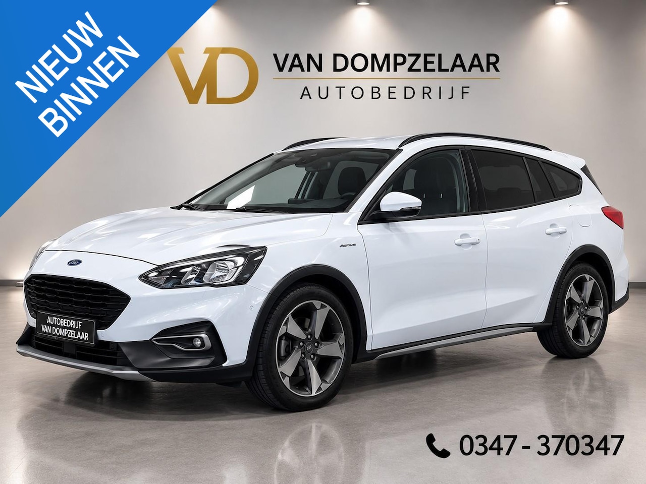 Ford Focus - 1.0 EcoBoost Active Business 125PK / HOGE INSTAP / - AutoWereld.nl