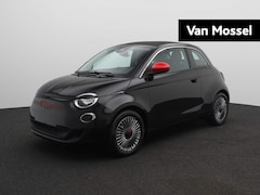 Fiat 500e - Cabrio RED 24 kWh | Cabrio | 16" Lichtmetalen Velgen | Parkeersensoren |
