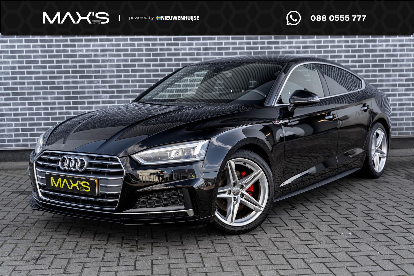 Audi A5 Sportback - 1.4 TFSI S-Tronic Sport S-line Edition | Parkeersensoren | Audi Sound System | Navigatie | - AutoWereld.nl